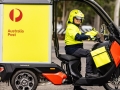 AU POST为了提高效率增加配送电动送货车