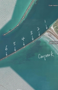 「每天一个钓点」第5期 Outer Harbour 航道